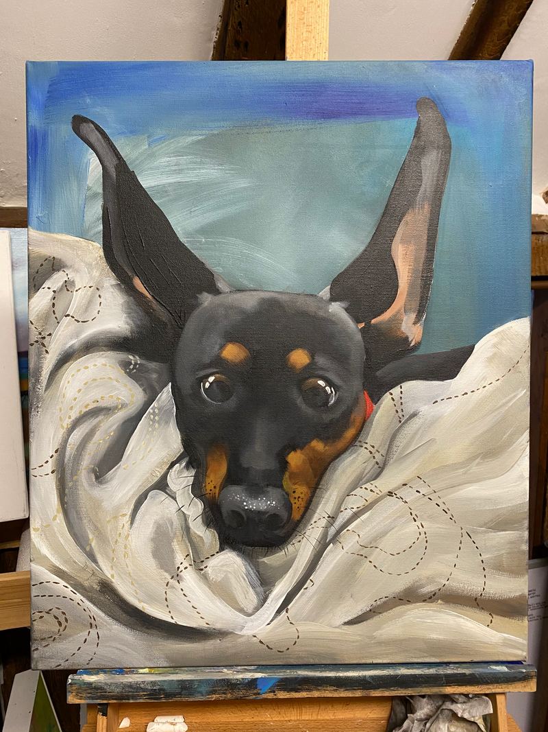 1-Day "How to paint your dog" Workshop