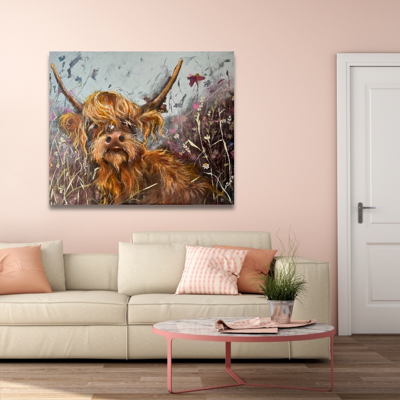 "Hey Honey" - the original painting