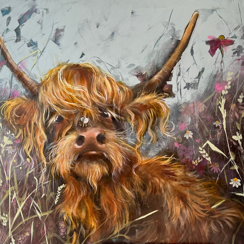 "Hey Honey" - the original painting