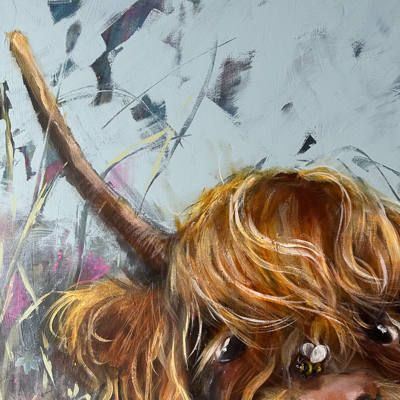 "Hey Honey" - the original painting