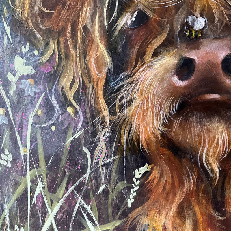 "Hey Honey" - the original painting