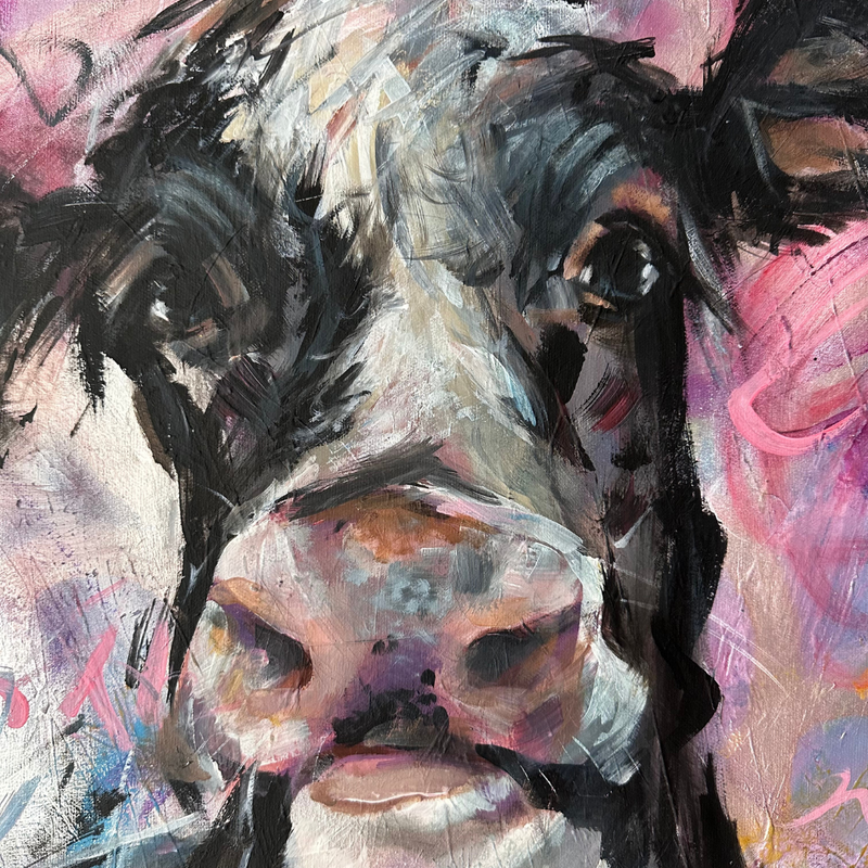 "Love Lives Here" - the original painting