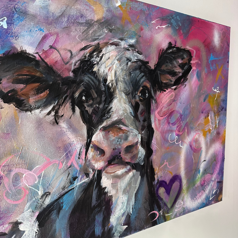 "Love Lives Here" - the original painting