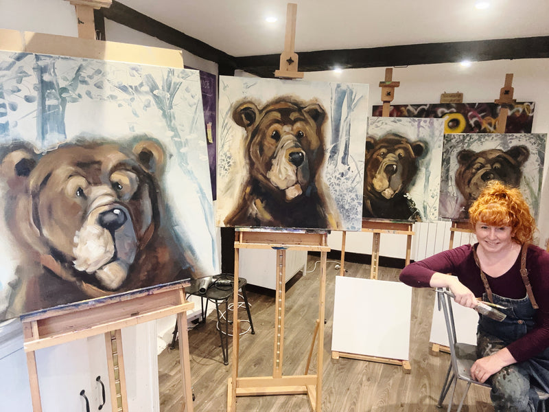 How to paint a Bear