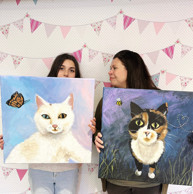 "How to paint your cat" Workshop