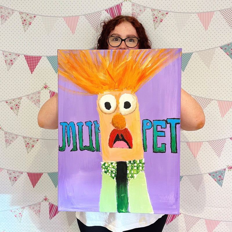 1-day - How to paint a muppet