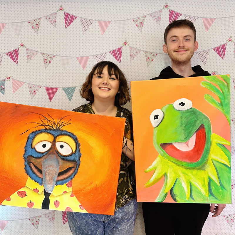 1-day - How to paint a muppet