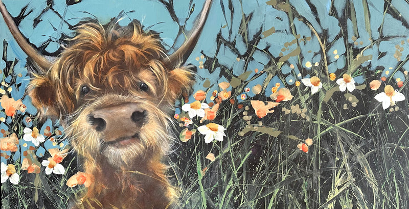 "Adorable" - the original painting