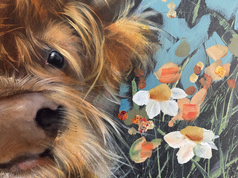 "Adorable" - the original painting