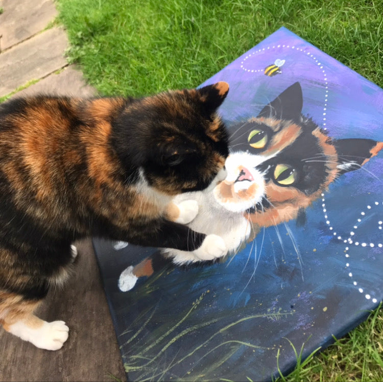 "How to paint your cat" Workshop