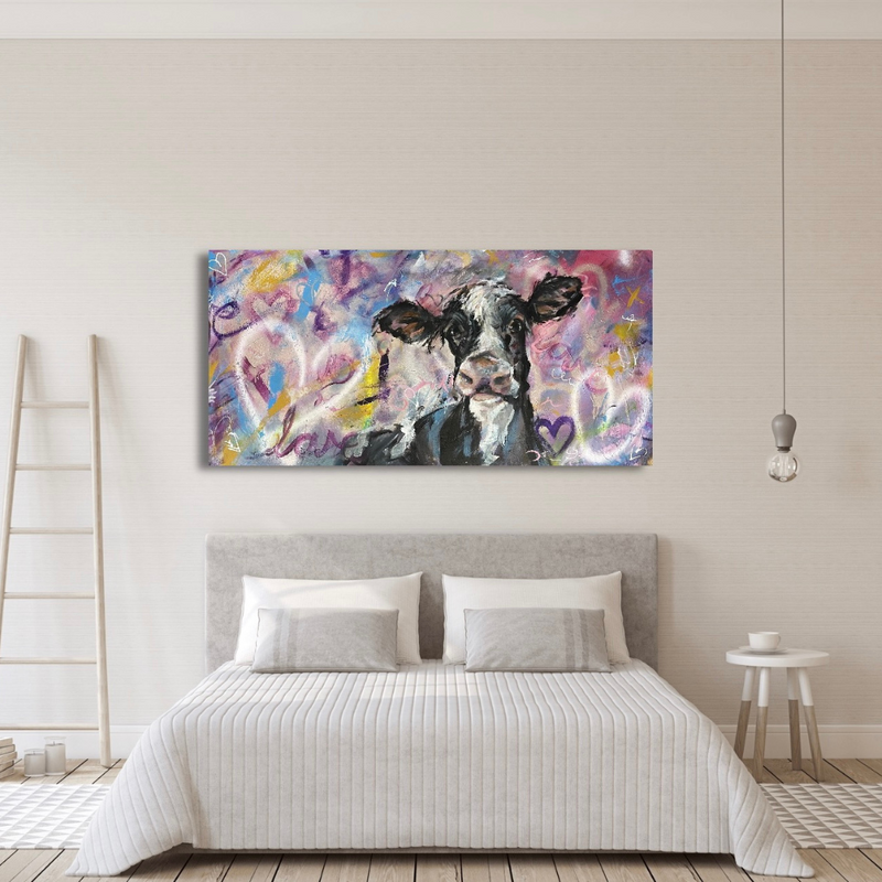 "Love Lives Here" - the original painting