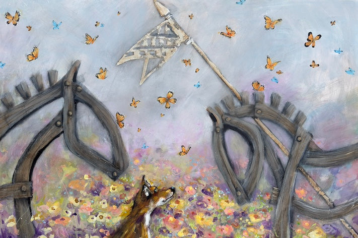 "Let the wildflowers grow" - The Original Painting