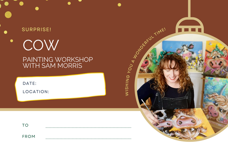 Free Downloadable Gift Cards for workshops