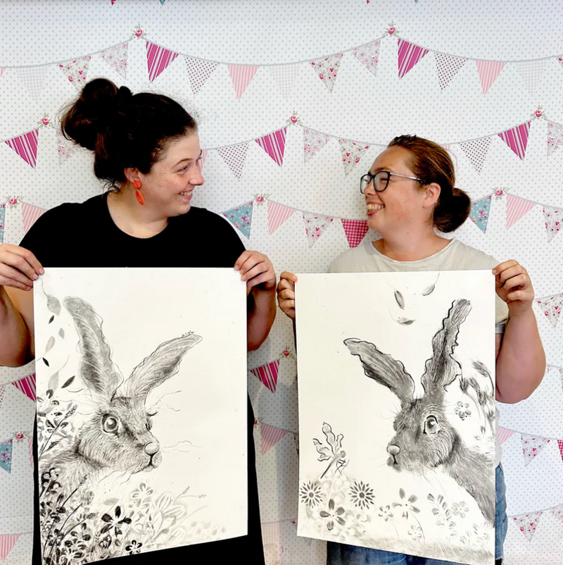 How to paint a Hare (Charcoal Workshop)