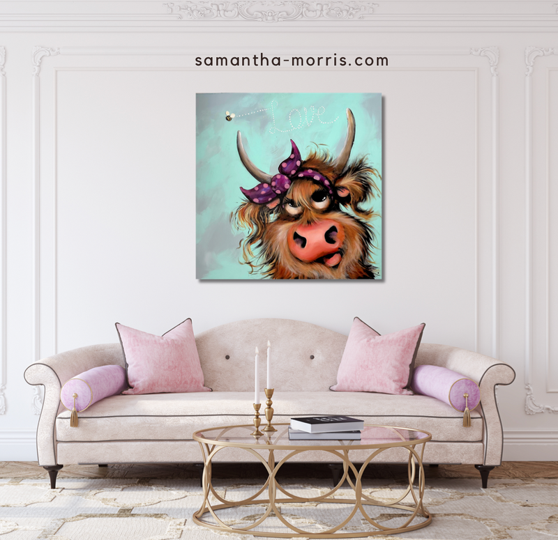 "So this is love" - the original painting