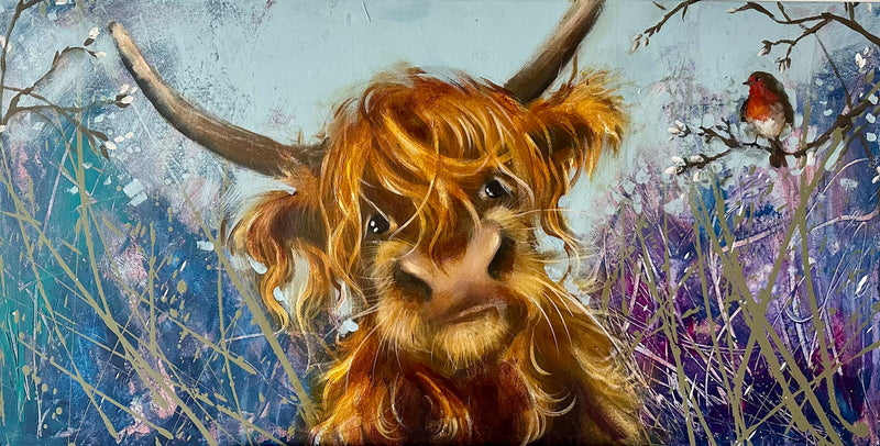 "There you are" - the original painting