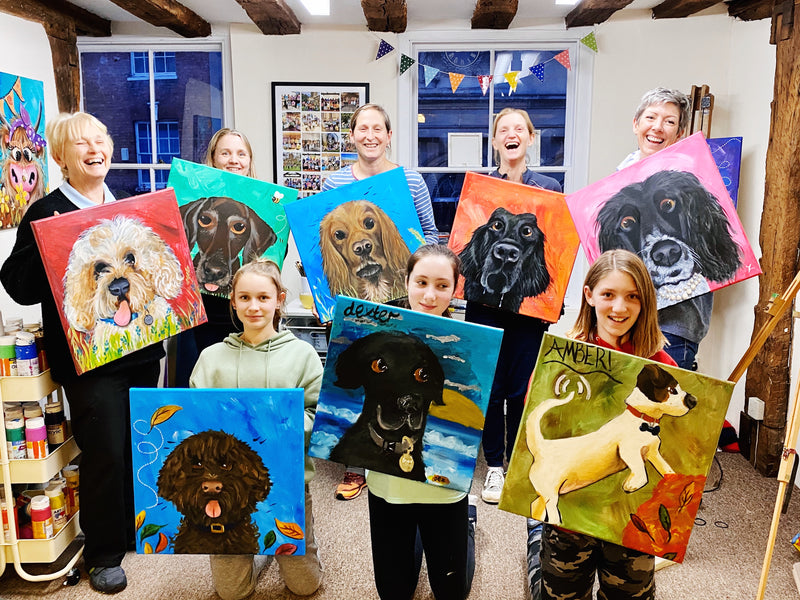 1-Day "How to paint your dog" Workshop