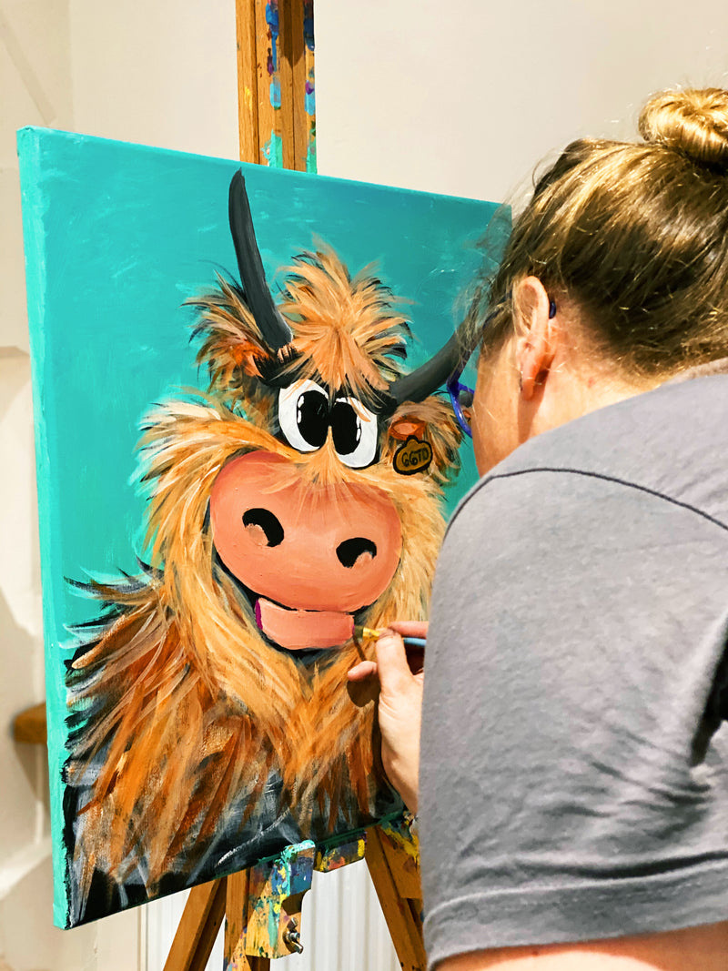1-Day "How to paint a cow" Workshop