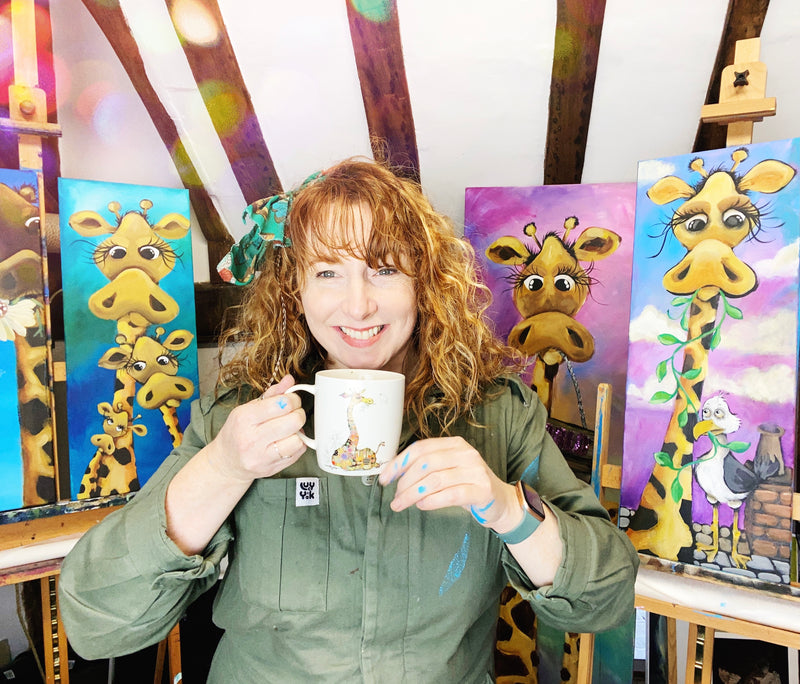 How to paint a giraffe with Sam Morris