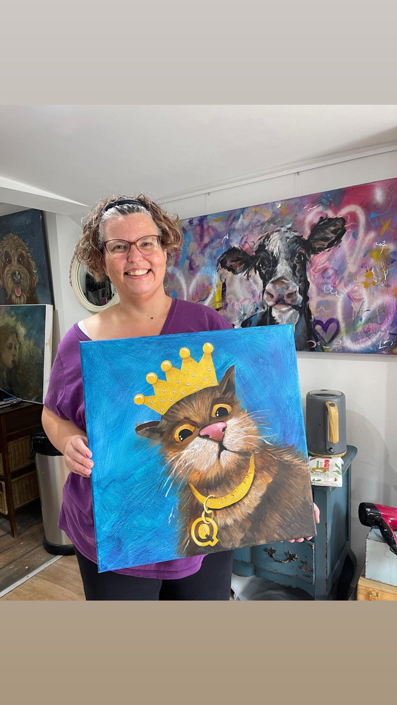 "How to paint your cat" Workshop