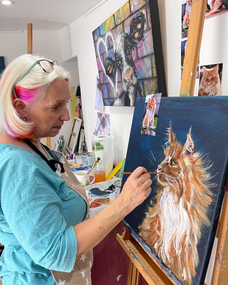"How to paint your cat" Workshop