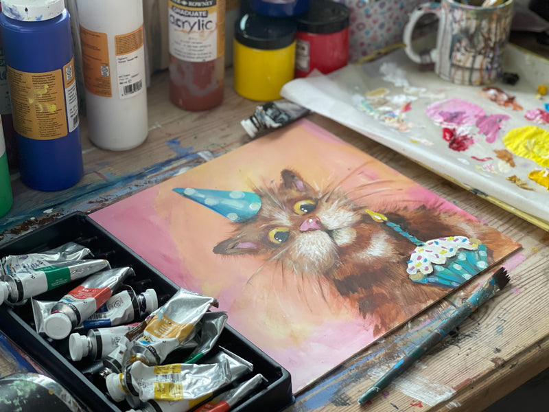 "How to paint your cat" Workshop