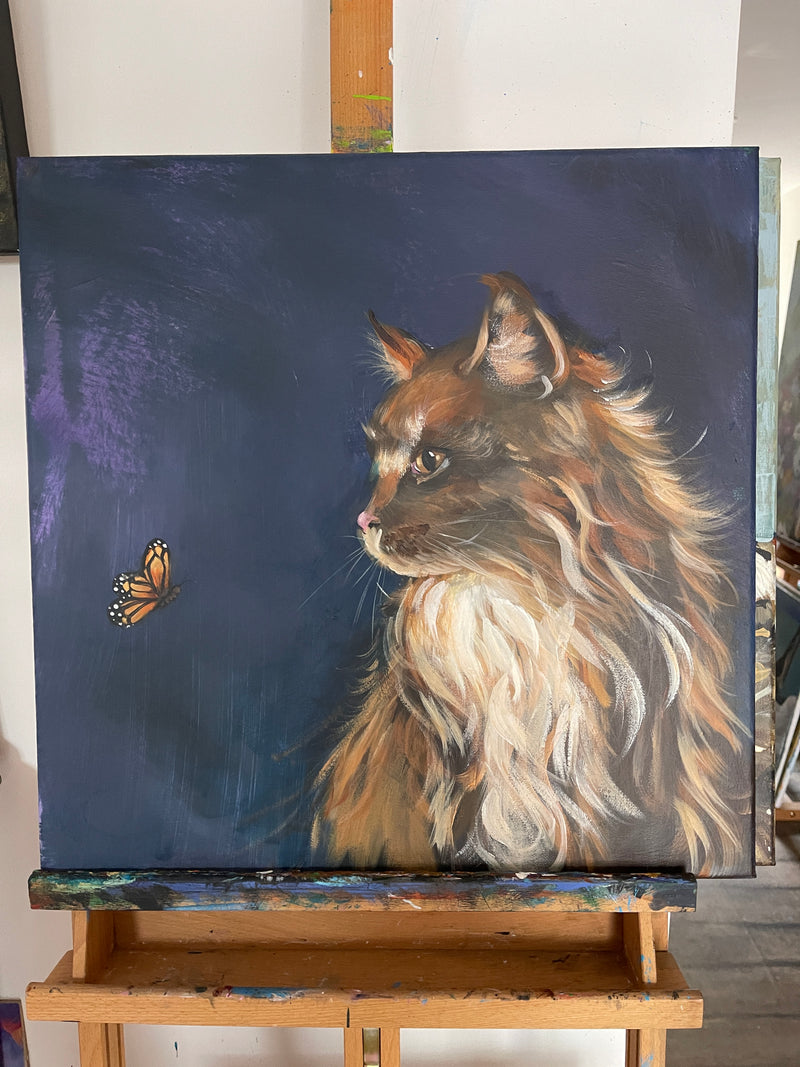"How to paint your cat" Workshop