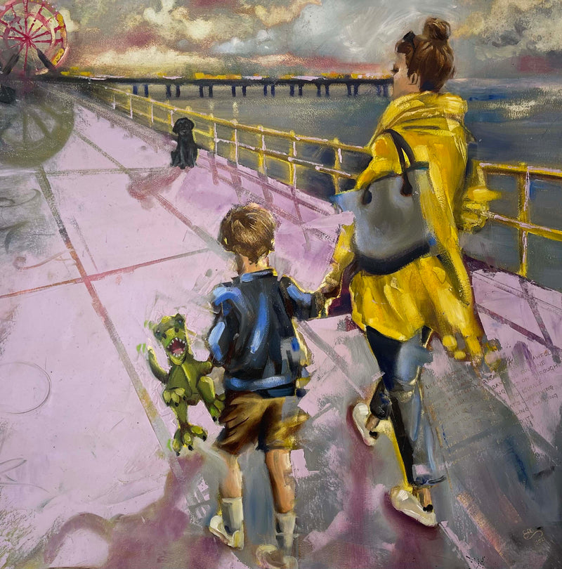 Life is amazing - the original painting SOLD