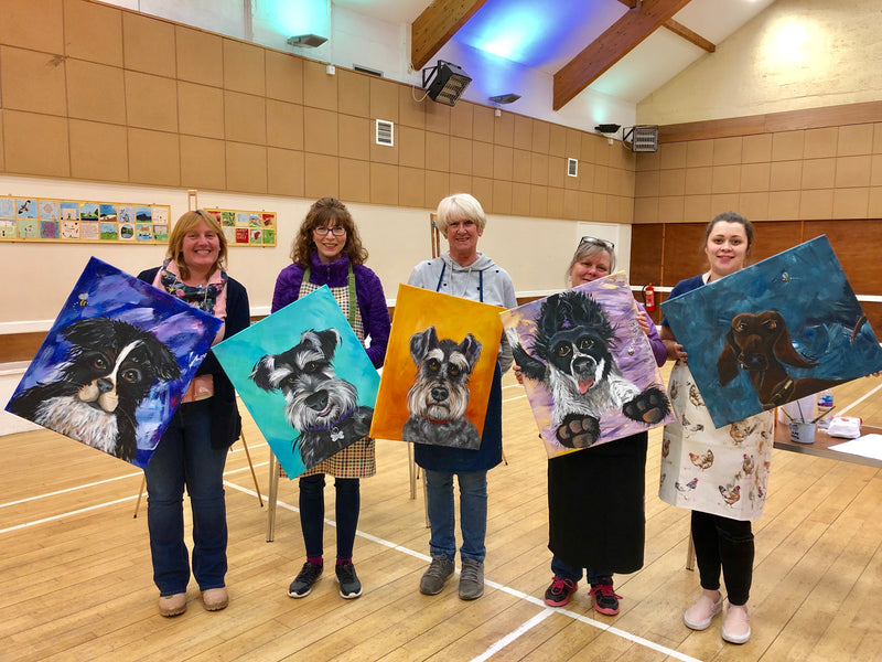 1-Day "How to paint your dog" Workshop
