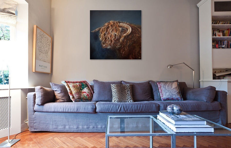 Test cow art in your home