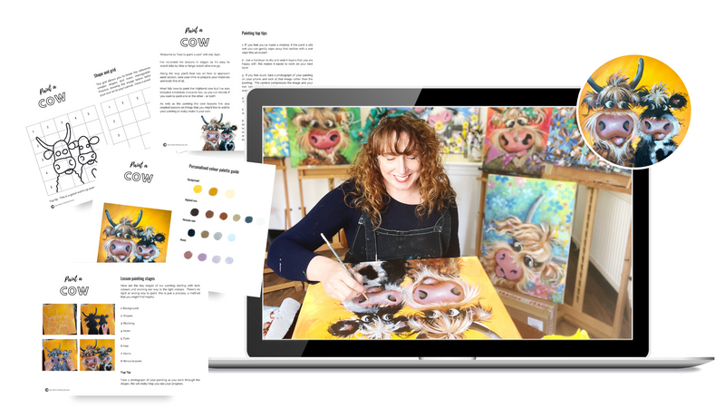 How To Paint A Cow (online)