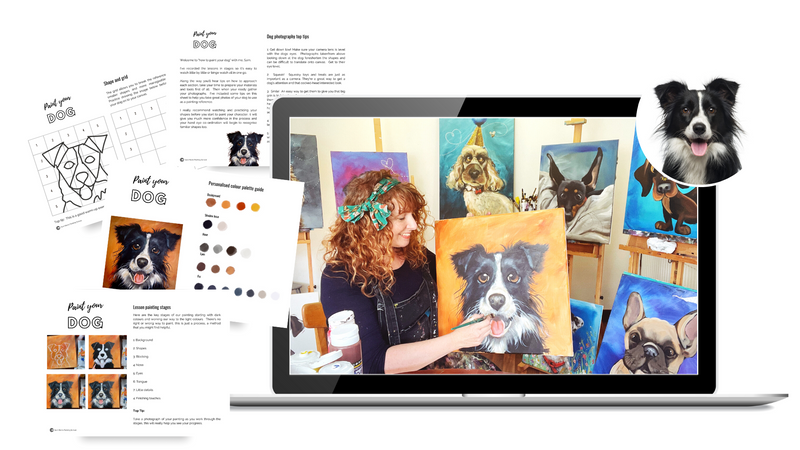 Paint your dog - online workshop