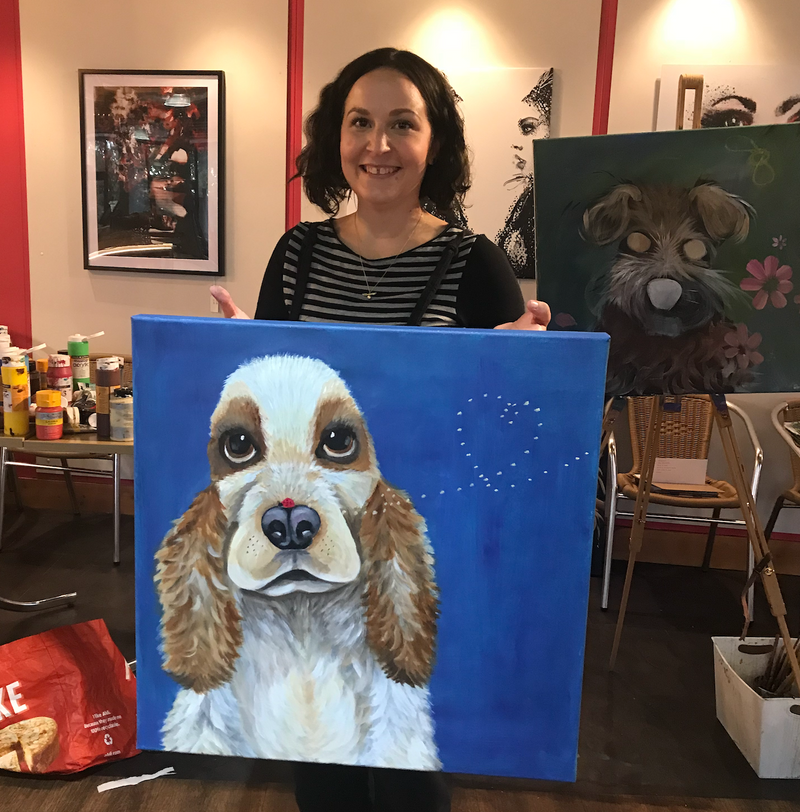 1-Day "How to paint your dog" Workshop